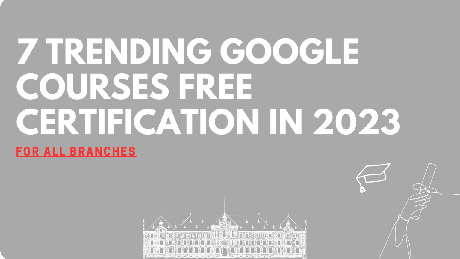 1200+ Free Certificate Courses [2023 DECEMBER][UPDATED]